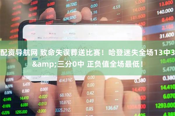 配资导航网 致命失误葬送比赛！哈登迷失全场13中3&三分0中 正负值全场最低！